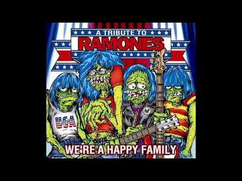 A TRIBUTE TO RAMONES- WE'RE A HAPPY FAMILY- USED CD