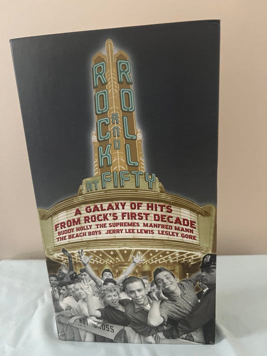 ROCK AND ROLL AT 50 - LIVE FROM PITTSBURGH BENEDUM CENTER-4 CD BOXSET USED CD