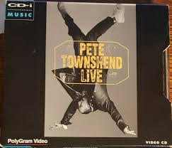 PETE TOWNSHEND- LIVE (CDi PROMO)- USED CD