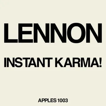 LENNON, JOHN / YOKO ONO INSTANT KARMA - RECORD STORE DAY SPECIAL EDITION - NEW VINYL 7IN 45 RPM