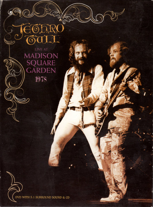 JETHRO TULL - MADISON SQUARE GARDEN 1978 - CD/DVD BOOK BOXSET *NM - USED CD