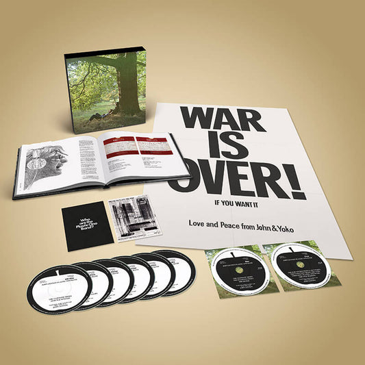 LENNON, JOHN AND THE PLASTIC ONO BAND SUPER DELUXE CD BOXSET THE ULTIMATE COLLECTION 6 CD/2 BLURAY/123 PAGE BOOK/POSTER