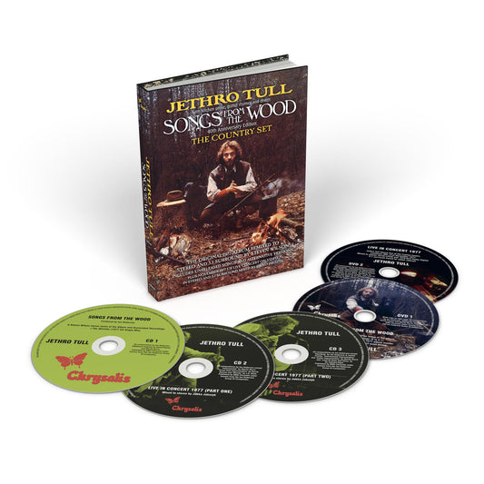 JETHRO TULL - SONGS FROM THE WOOD (40th ANNIVERSARY "COUNTRY EDITION" SET) *NM* USED CD BOXSET - ROCK