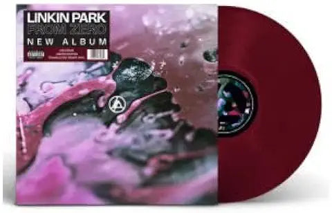 LINKIN PARK - FROM ZERO (EXCLUSIVE LIMITED EDITION TRANSLUCENT MAGENTA VINYL) - NEW VINYL