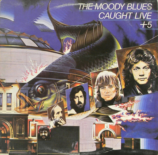MOODY BLUES - CAUGHT LIVE   - Used Vinyl
