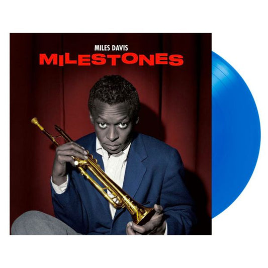 MILES DAVIS- MILESTONES LTD EDITION BLUE VINYL