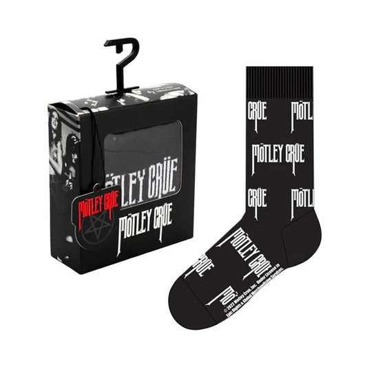 MOTLEY CRUE - SOCKS - GIFT BOXED