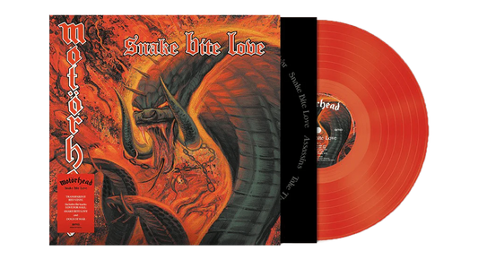MOTORHEAD - SNAKE BITE LOVE   Limited edition orange vinyl - New Vinyl