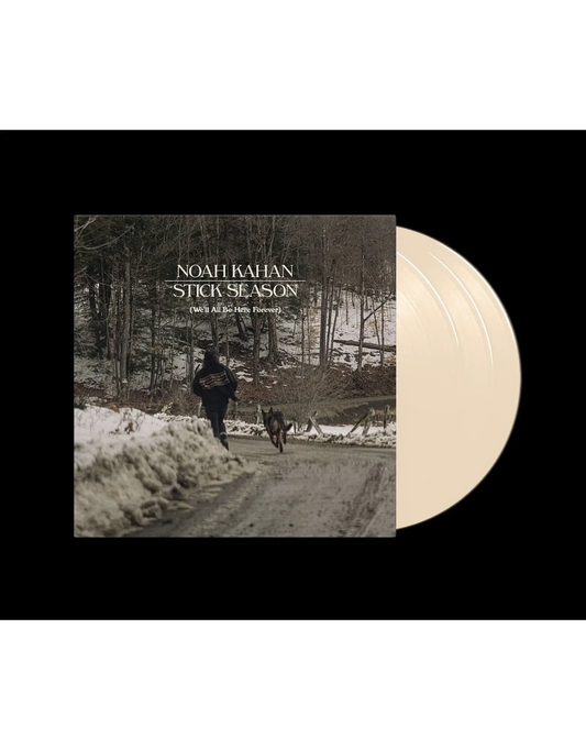 NOAH KAHAN - STICK SEASON- (WE'LL ALL BE HERE FOREVER) OPQUE BONE COLOUR VINYL LTD ED 3LP SET - NEW VINYL