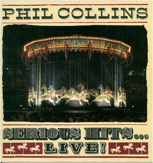 COLLINS, PHIL - SERIOUS HITS LIVE - 2LP - USED VINYL *Rare