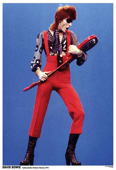 PER5902-DAVID BOWIE TOP POP STUDIOS - LARGE POSTER 24X36"