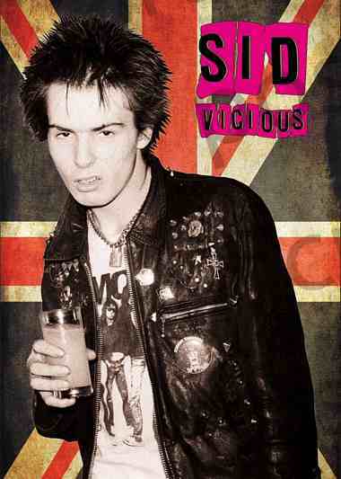 PER7249-SID VICIOUS DRINK - LARGE POSTER 24X36"
