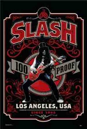 PER7276-SLASH LOS ANGELES - LARGE POSTER 24X36"