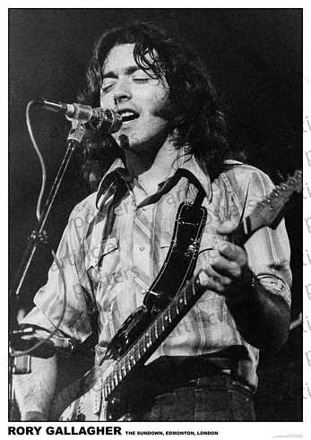 PER8013-RORY GALLAGHER STAGE PORTRAIT - LARGE POSTER 24X36"