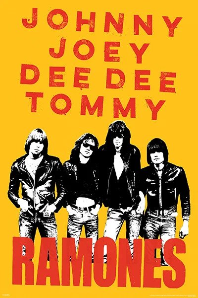 PER8507-THE RAMONES GROUP - LARGE POSTER 24X36"