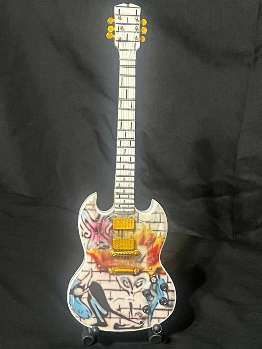 PINK FLOYD- THE WALL MINI REPLICA GUITAR