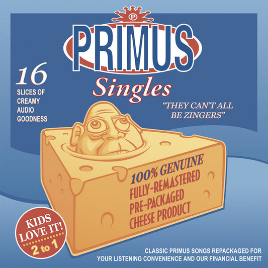 PRIMUS - SINGLES - 16 SLICES OF CREAMY AUDIO GOODNESS  - NEW CD