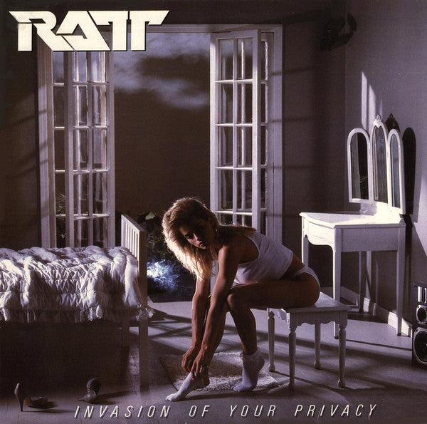 RATT - INVASION OF YOUR PRIVACY   - 1985 ORIGINAL PRESSING - USED VINYL