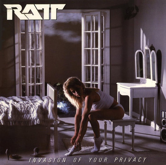 RATT - INVASION OF YOUR PRIVACY   - 1985 ORIGINAL PRESSING - USED VINYL