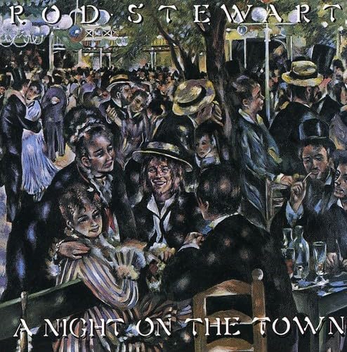 STEWART, ROD - A NIGHT ON THE TOWN   - USED VINYL