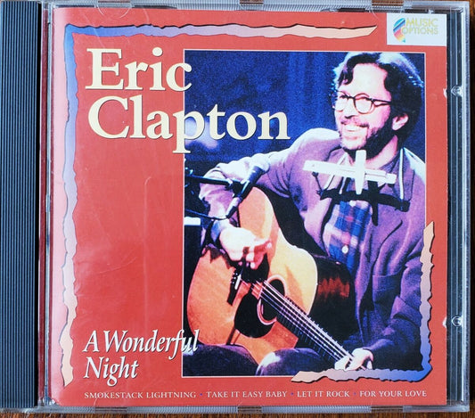 ERIC CLAPTON - A WONDERFUL NIGHT - USED CD