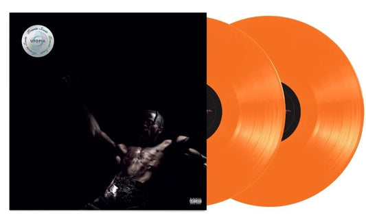 TRAVIS SCOTT - UTOPIA - NEW TRANSLUCENT ORANGE VINYL