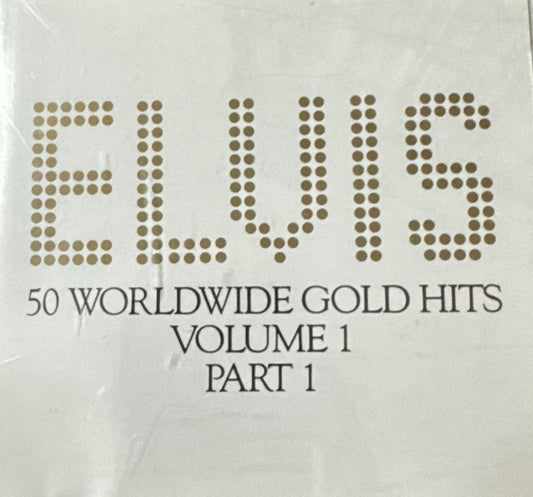 ELVIS PRESLEY - 50 WORLDWIDE GOLD HITS, VOLUME 1, PART 1 - USED CD *(NM) - 1988