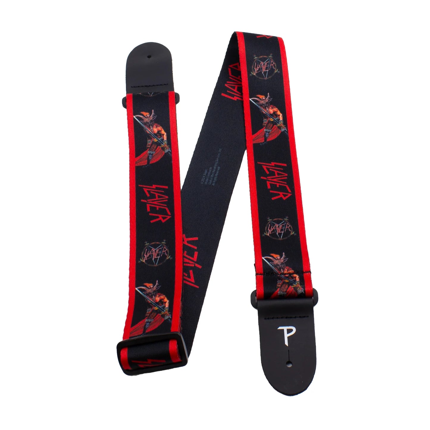 SLAYER - SHOW NO MERCY - (POLY) GUITAR STRAP - NEW GUITAR STRAP