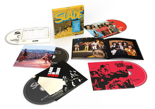 SLADE - ALL THE WORLD IS A STAGE 5 CD BOXSET