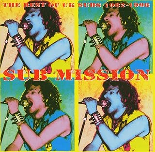 UK SUB - SUB MISSION - BEST OF 1982 - 1998 - 2LP YELLOW & BLUE VINYL   - New Vinyl