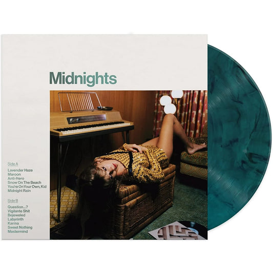 SWIFT, TAYLOR - MIDNIGHTS (JADE  GREEN MARBLE VINYL) 180 GR