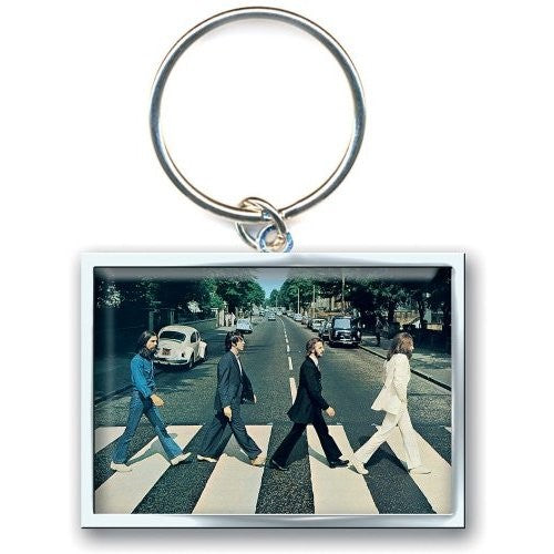 THE BEATLES - ABBEY ROAD CROSSING - KEYRING