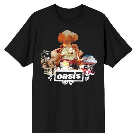 OASIS - ATOMIC COLLAGE (ADULT T-SHIRT)