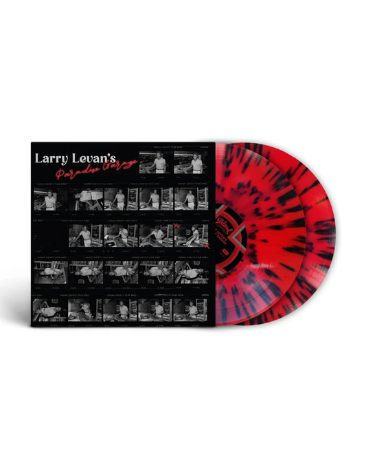 LEVAN, LARRY - PARADISE GARAGE (RSD 2023 RED & BLACK SPLATTER VINYL)